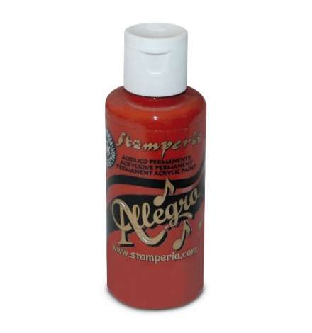 Allegro Acrylic Colour 59ml - Red Coral