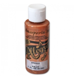 Allegro Metallic Acrylic Colour 59ml - Bronze