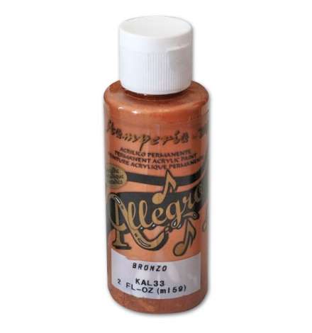 Allegro Metallic Acrylic Colour 59ml - Bronze