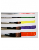 Paint Brush Set 5 pcs Flat - Mont Marte