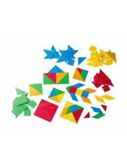Κινέζικο Τετράγωνο (Tangram) 15σετ 105τεμάχια