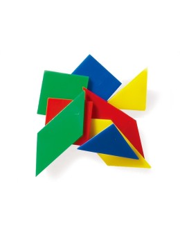 Κινέζικο Τετράγωνο (Tangram) 15σετ 105τεμάχια