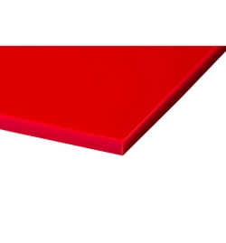 Acrylic Sheet 30x100cm - Red