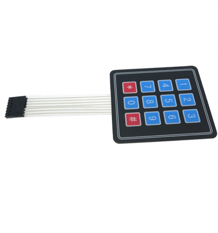 Membrane 3×4 Matrix Keypad