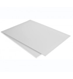 Χαρτοπινακίδα (foamboard) 5mm   60 x 90cm - Άσπρο Αυτοκόλλητη