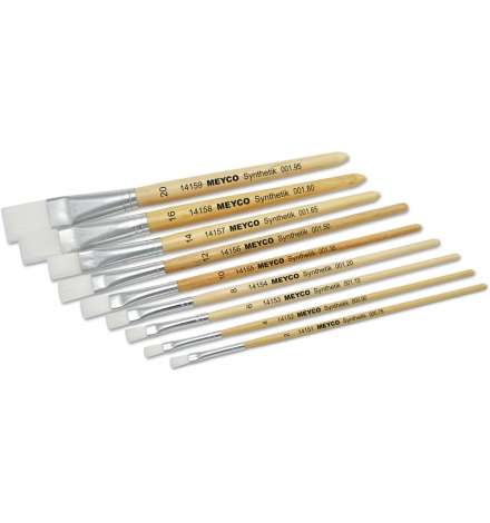 Paint brush Synthetik No 4 flat - Meyco