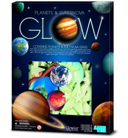 Glow Planets & Nova Stars 100pcs