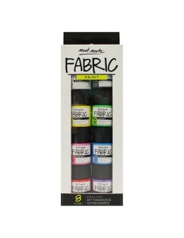 Fabric Paint Set 8pcs x 20ml - Mont Marte