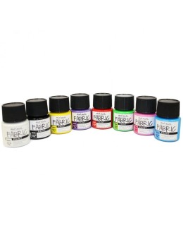 Μπογιές υφάσματος 8pcs x 20ml - Mont Marte