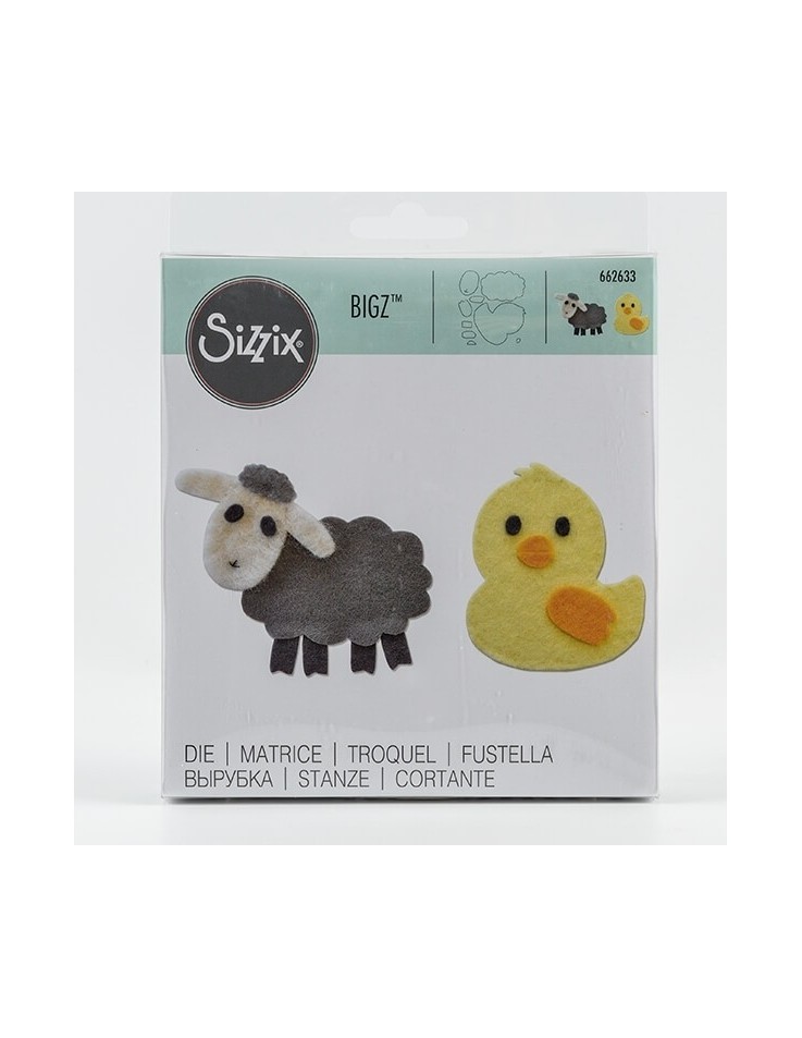 Bigz Die Sweet Spring Animals