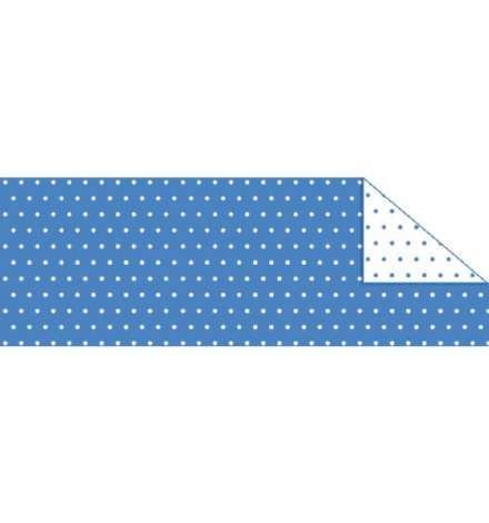 Card Sheet 50x68cm 300gr Polka Dot Blue