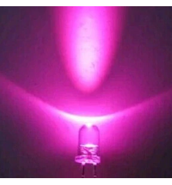 Led 5mm Clear - UV/Purple (2000mcd)