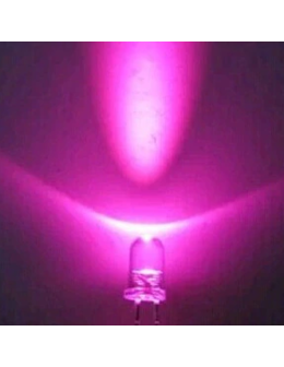 Led 5mm Clear - UV/Purple (2000mcd)