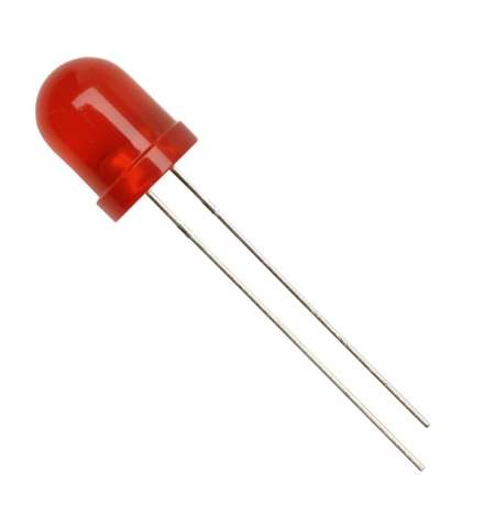 Led 8mm Red (100mcd)