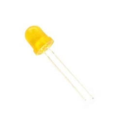 Led 8mm Κίτρινο  (70mcd)