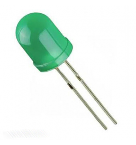 Led 10mm Green (100mcd)