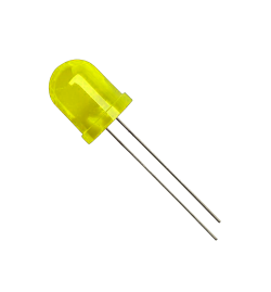 Led 10mm Yellow (70mcd)