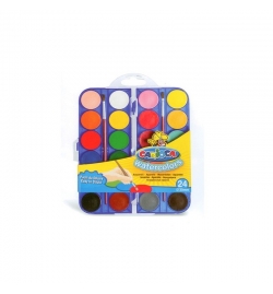 Water color paints set 24pcs - Carioca