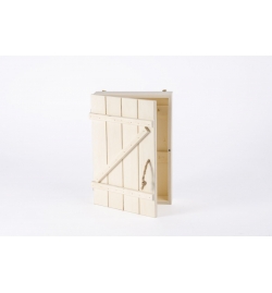 Wooden Key Box 18x26x5.7cm