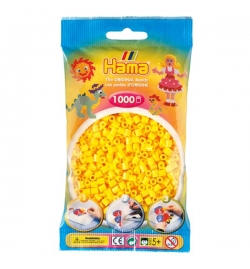 Συσκευασία με 1000 beads - Κίτρινο