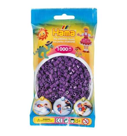 Hama bag of 1000 - Purple