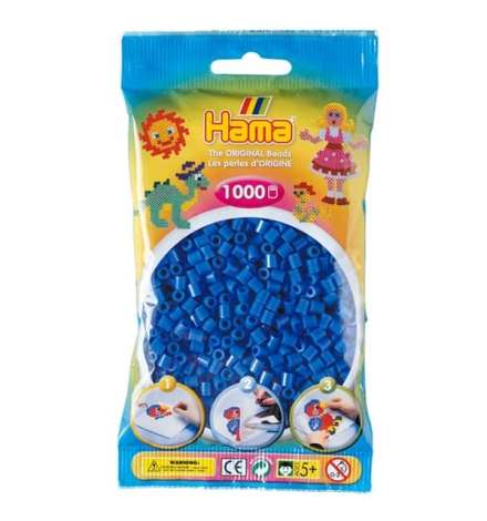 Συσκευασία με 1000 beads - Γαλάζιο
