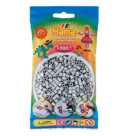 Hama bag of 1000 - Light Grey