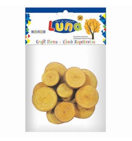 Dried logs 40gr yellow