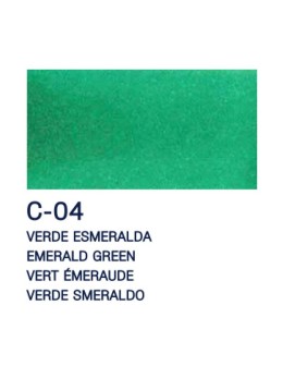 Διάφανη μπογιά La Pajarita 50ml - Πράσιον Emerald