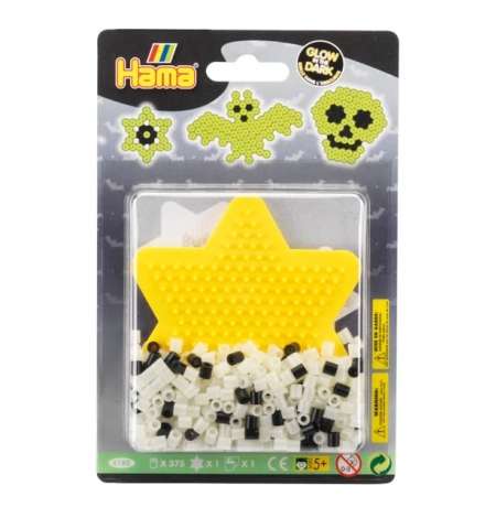 Hama Beads Glow in the Dark Starter Pack