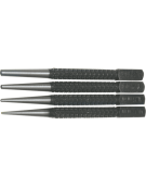 Hollow Punch Set 4pcs 0.8-3.6mm TOPEX