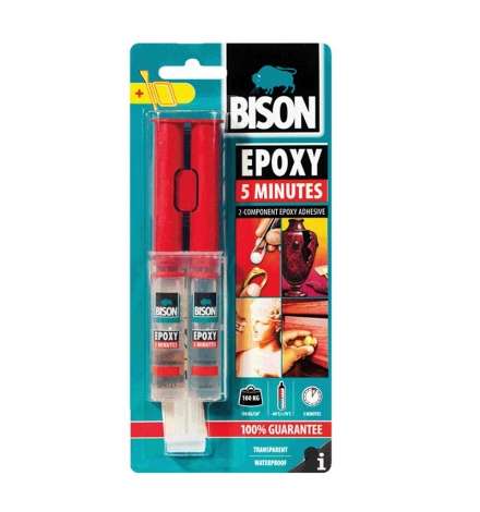 Εποξική 5 λεπτών Bison 2x24ml