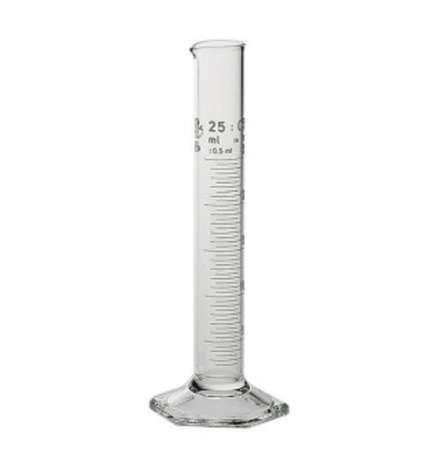 Measuring Cylinder Borosilicate glass 25ml