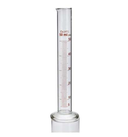 Measuring Cylinder Borosilicate glass 50ml