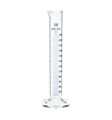 Measuring Cylinder Borosilicate glass 250ml