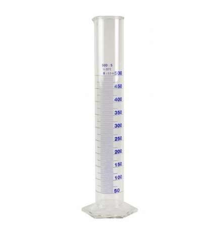 Measuring Cylinder Borosilicate glass 500ml