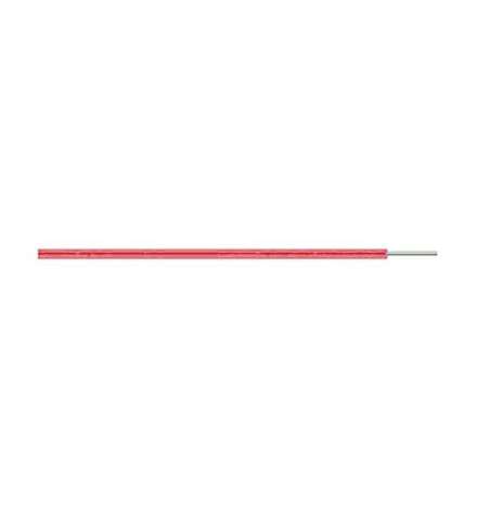 Καλώδιο Μονόκλωνο 1/0.6mm - Κόκκινο