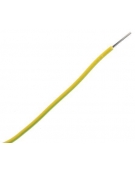 Single Wire 1/0.6mm - Yellow