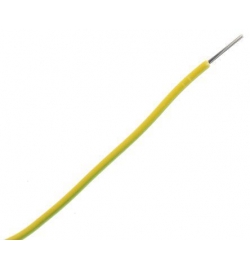 Single Wire 1/0.6mm - Yellow