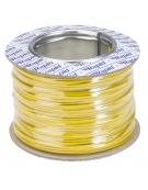 Single Wire 1/0.6mm - Yellow