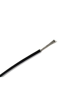 Stranded Hook-Up Wire 7/0.2mm Black 100m Spool
