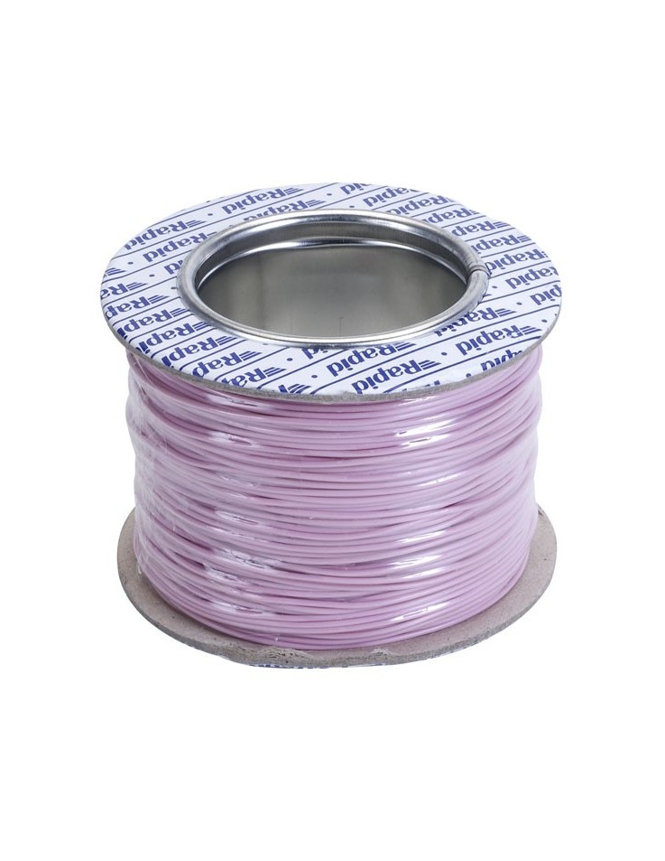 Πολύκλωνο Καλώδιο 7/0.2mm Ροζ 100m