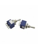 Set Toggle Switches 6P  ON-ON  DPDT  25pcs