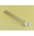 Led 3mm Clear - Άσπρο (6000mcd)