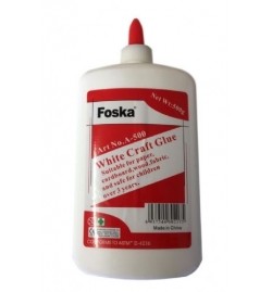 White Craft Glue 500gr Foska