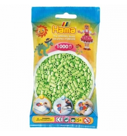 Συσκευασία με 1000 beads - Παστέλ Πράσινο