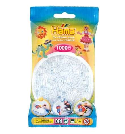 Hama bag of 1000 - Clear