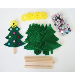 Christmas Tree Felt Set 10pcs