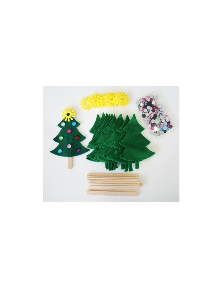 Christmas Tree Felt Set 10pcs
