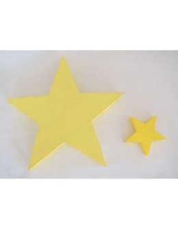 Polystyrene Star Flat 15x15x2cm